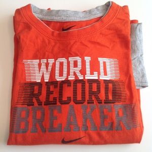 Nike World Record Breaker Graphic Tee * Size 7
